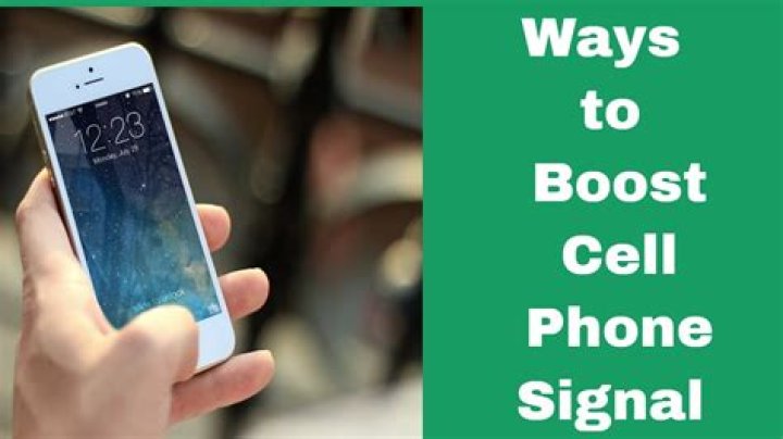 7 Ways to Boost Cell Phone Signal Strength for Free