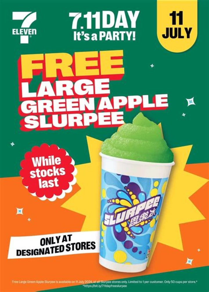 Are 7/11 Slurpees free refills?