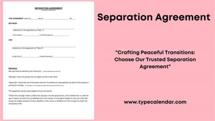 Are assets acquired after separation?