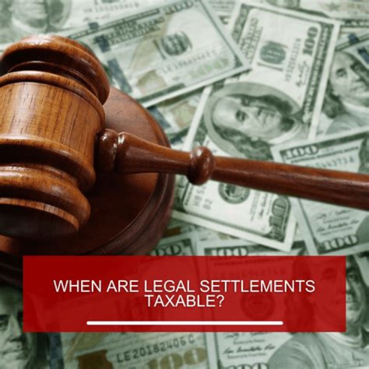 Are award settlements taxable?
