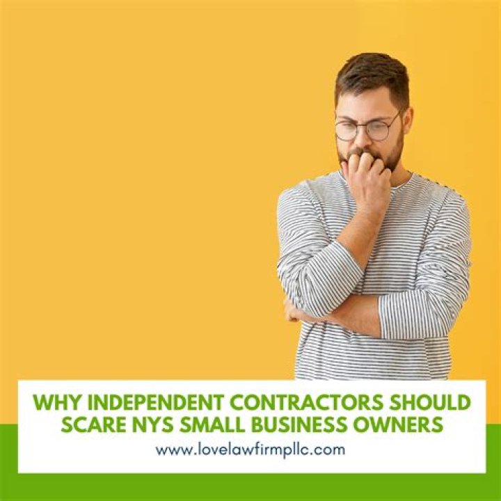 Are business owners considered independent contractors?