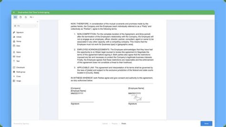 Are documents signed online legal?