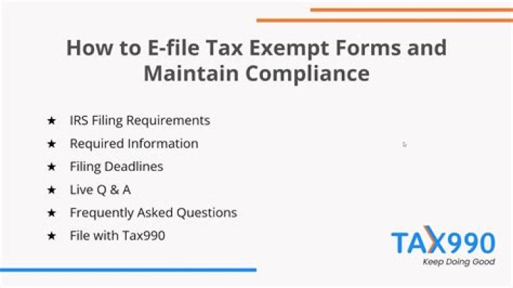 Are exempt organizations required to e file their tax returns?