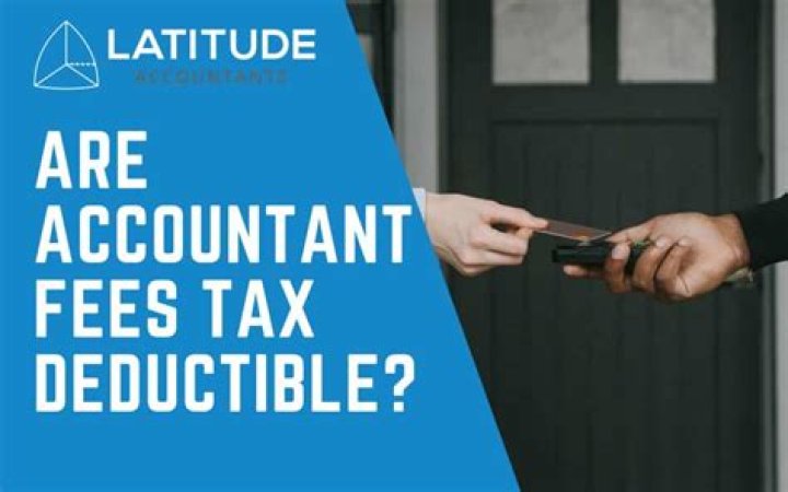 Are fees paid to an accountant tax deductible?