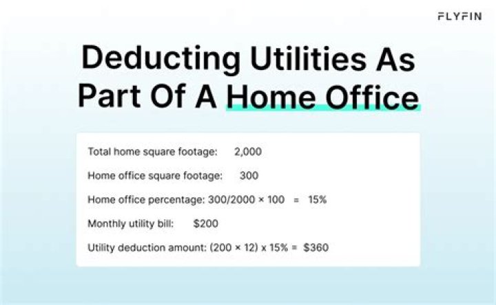 Are home utilities tax deductible?