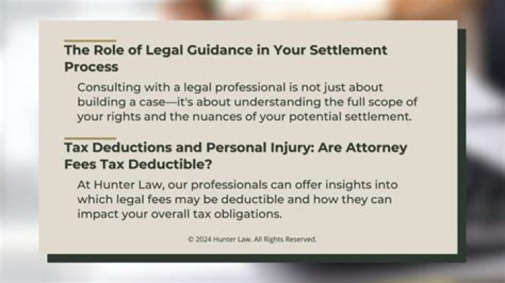 Are proceeds from a personal injury settlement taxable?