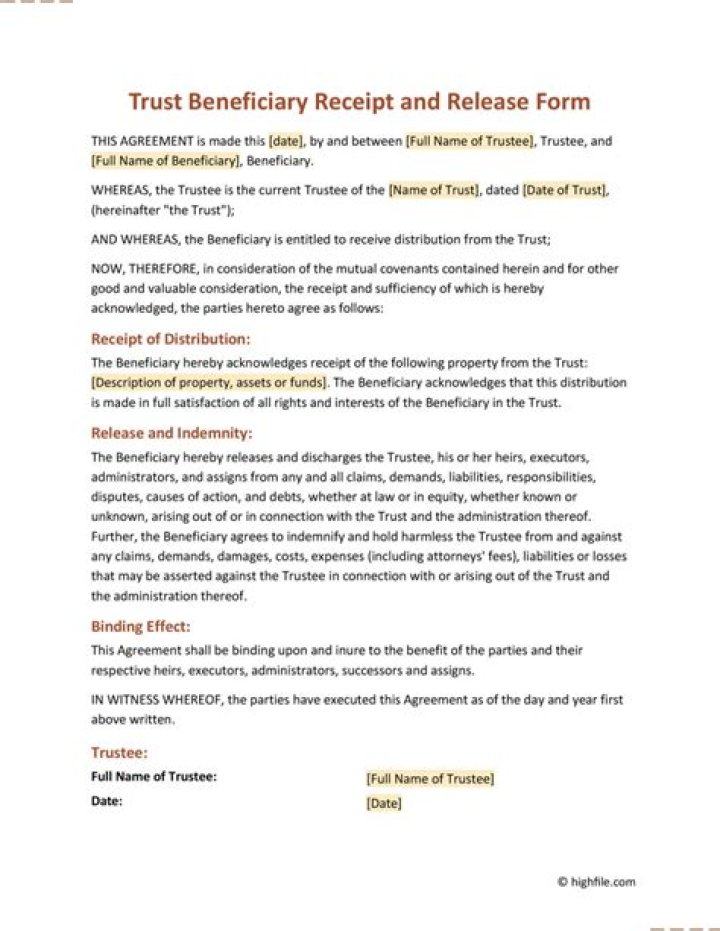 Are trust beneficiaries entitled to a copy of the trust?