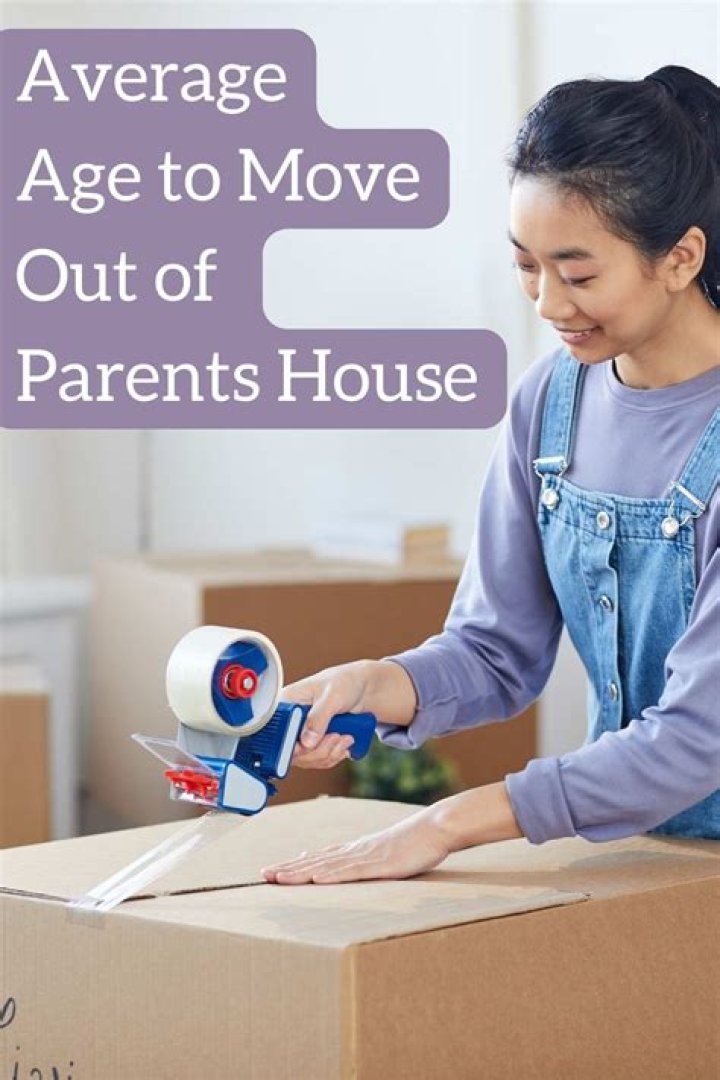 At what age should a person move out of their parents house?