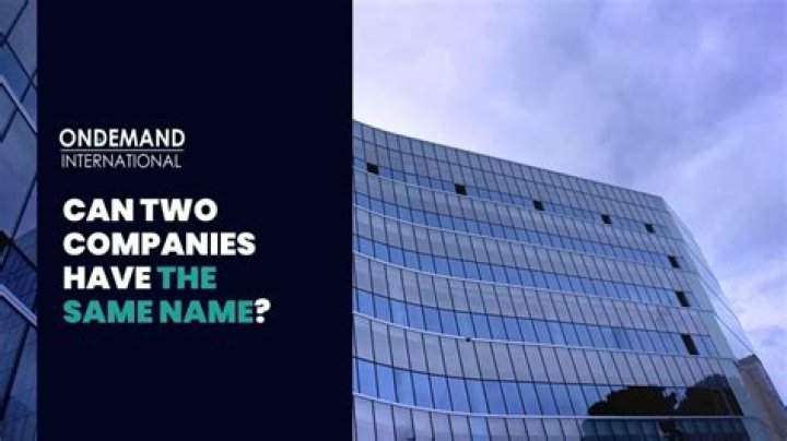 Can 2 businesses have the same name in California?