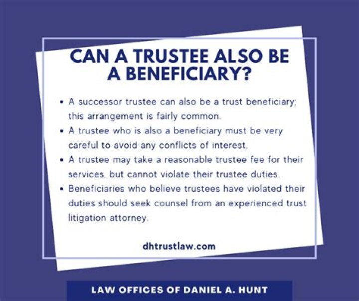 Can a beneficiary be another trust?