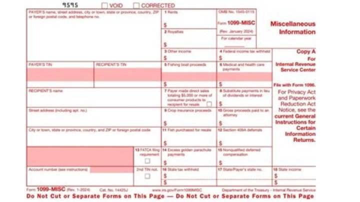 Can a company not send you a 1099 MISC?