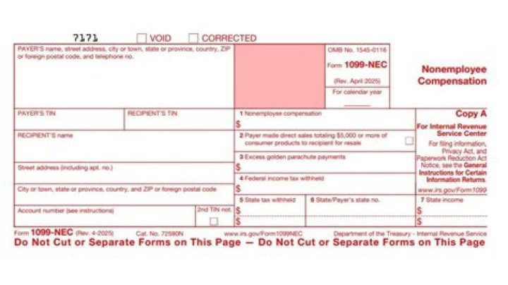 Can a corporation receive a 1099 tax form?