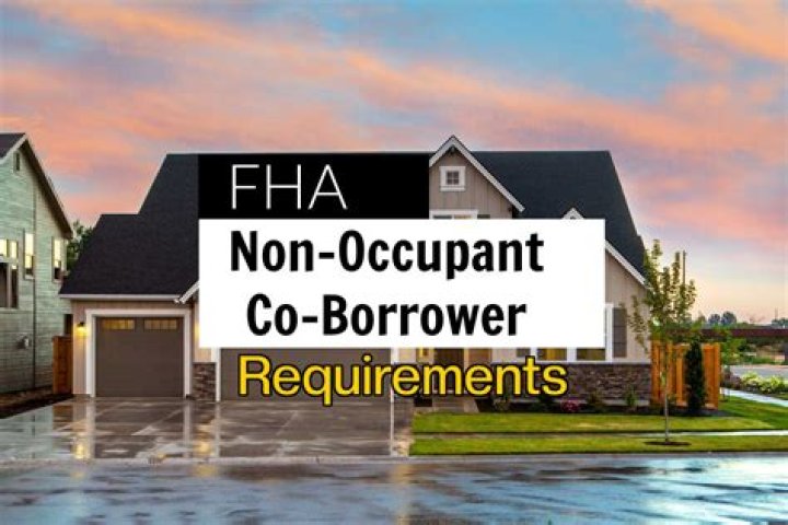 Can a cousin be a non-occupant co-borrower?