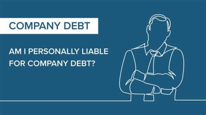 Can a director be personally liable for a company debt?