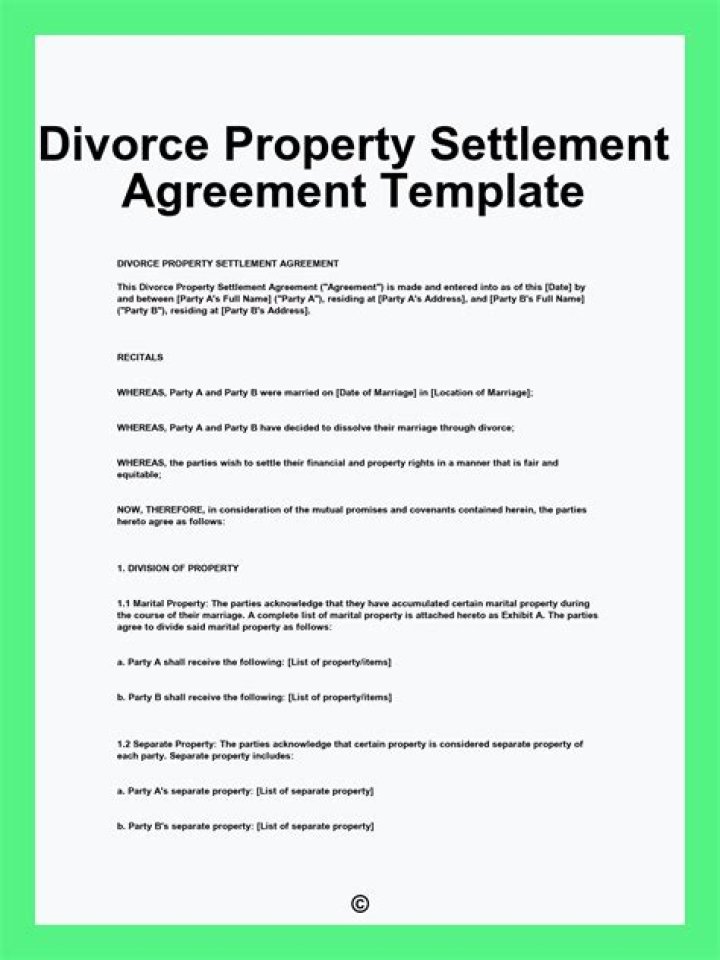 Can a former spouse receive money from a divorce settlement?