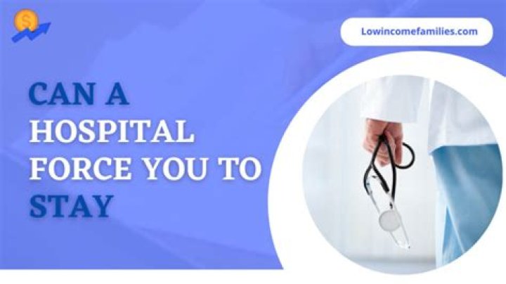 Can a hospital force you to pay upfront?