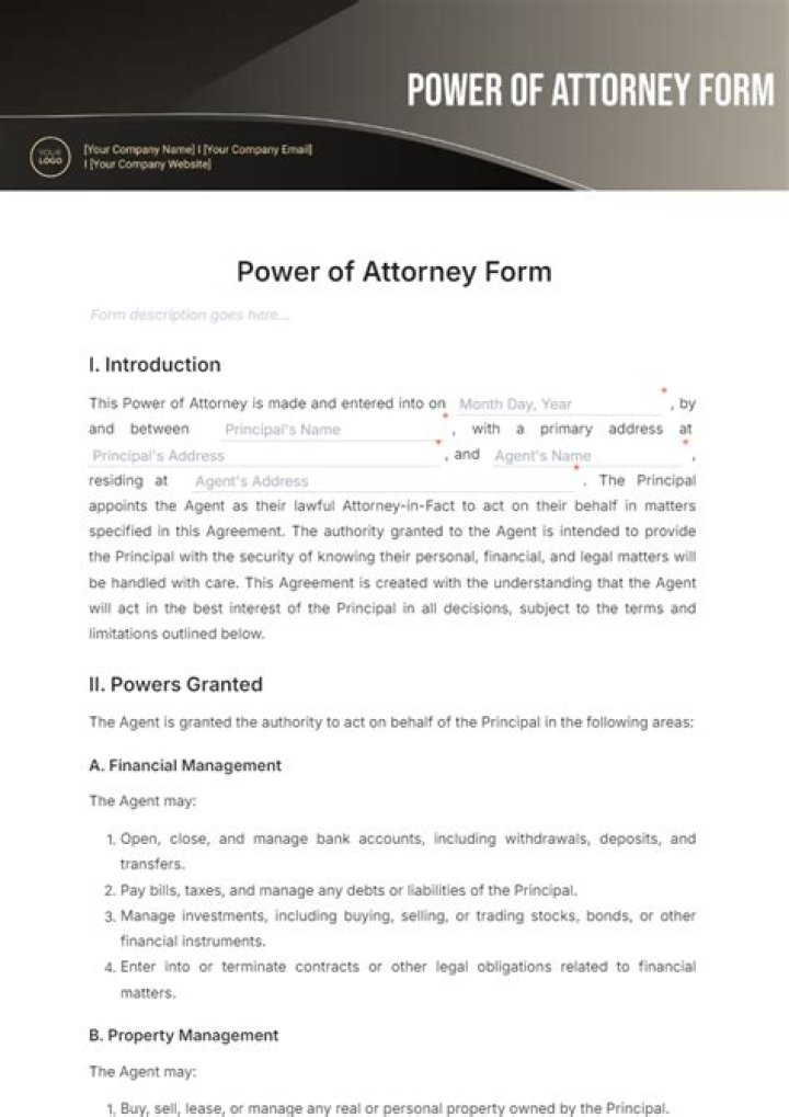Can a power of attorney put a house in their name?