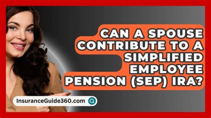 Can a spouse contribute?