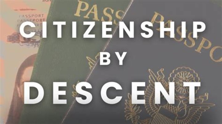 Can British citizen by descent passing on citizenship?