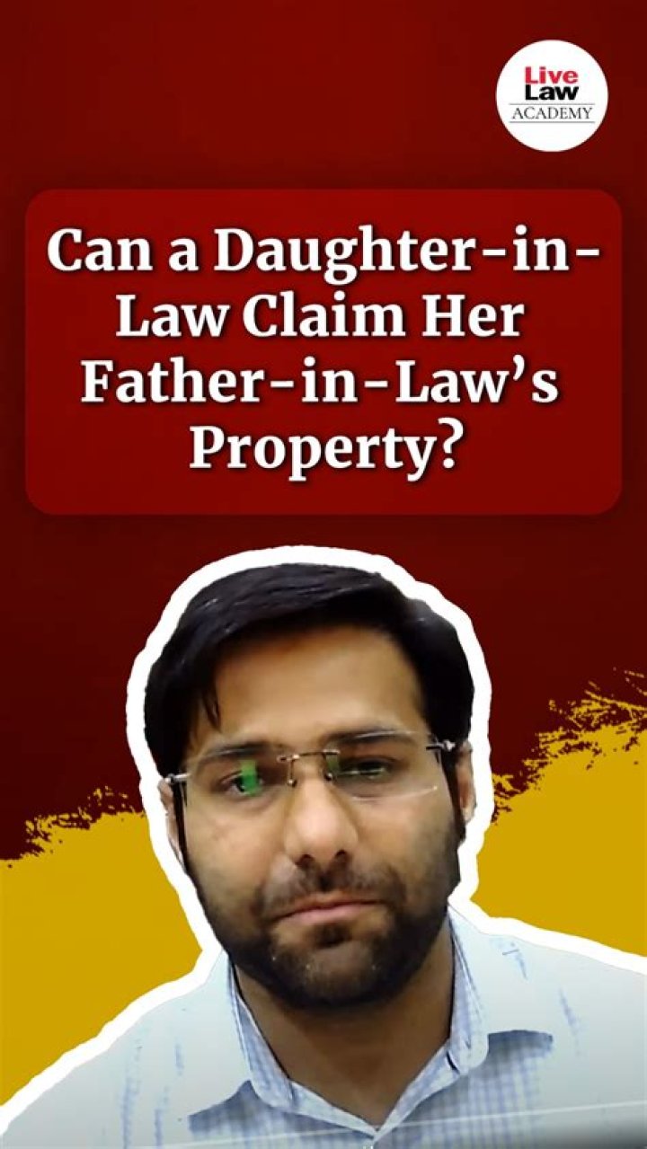 Can daughter in law claim in parents property Judgement?