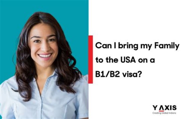 Can I bring my family to USA on work visa?
