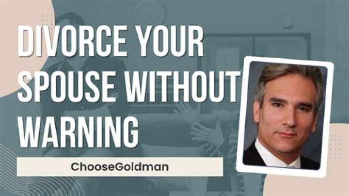 Can I divorce my spouse without their knowledge?