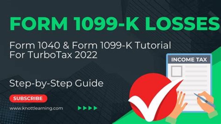 Can I enter my 1099 K on TurboTax?