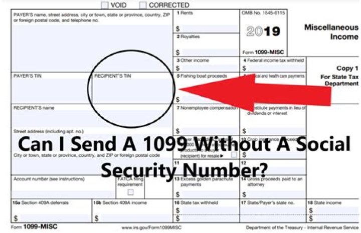 Can I file 1099 without SSN?