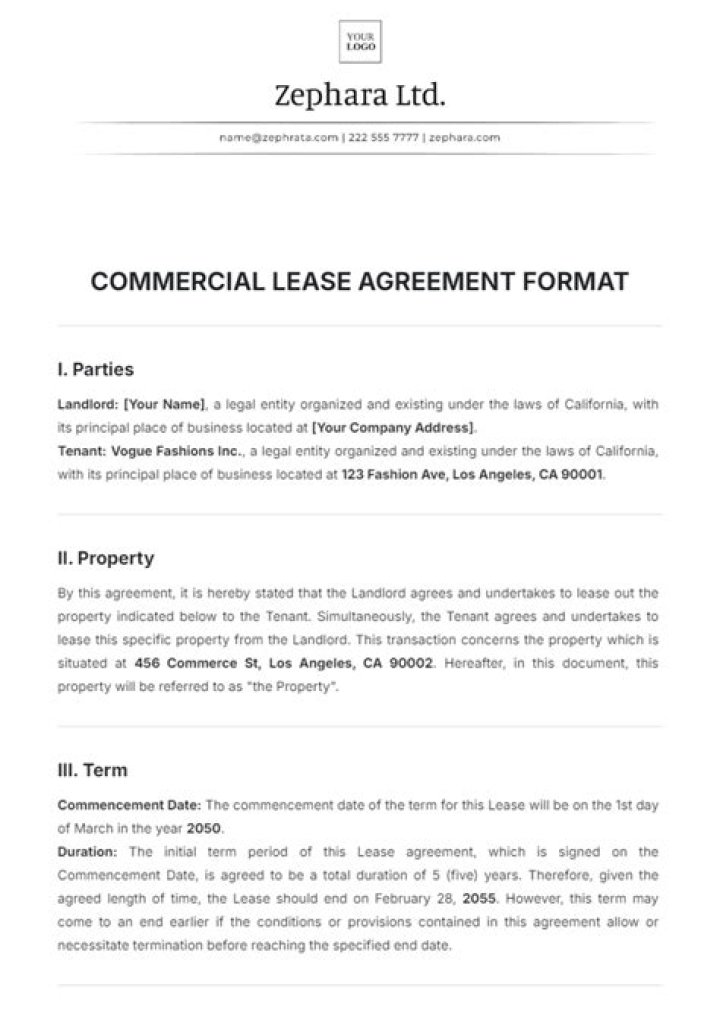 Can I forfeit a commercial lease?