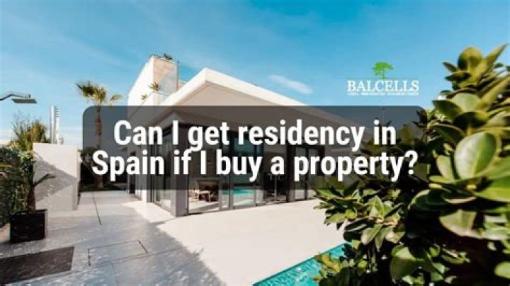 Can I get residency in Spain if I rent a property?