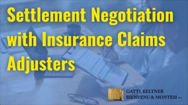 Can I negotiate a settlement claim?