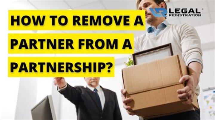 Can I remove a partner from a partnership?