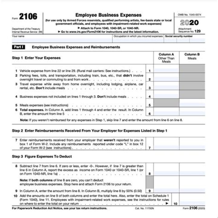 Can I still use form 2106 in 2018?