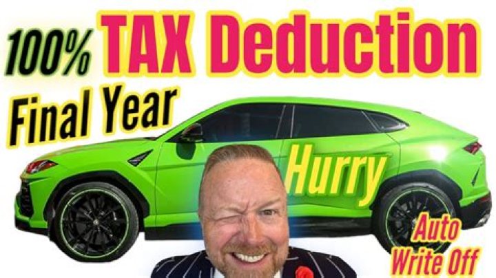 Can I write off a new truck for my business?