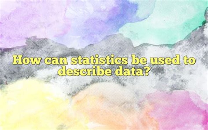 Can statistics be used to prove anything?