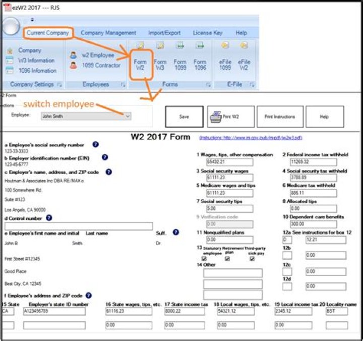 Can W-2 be mailed?