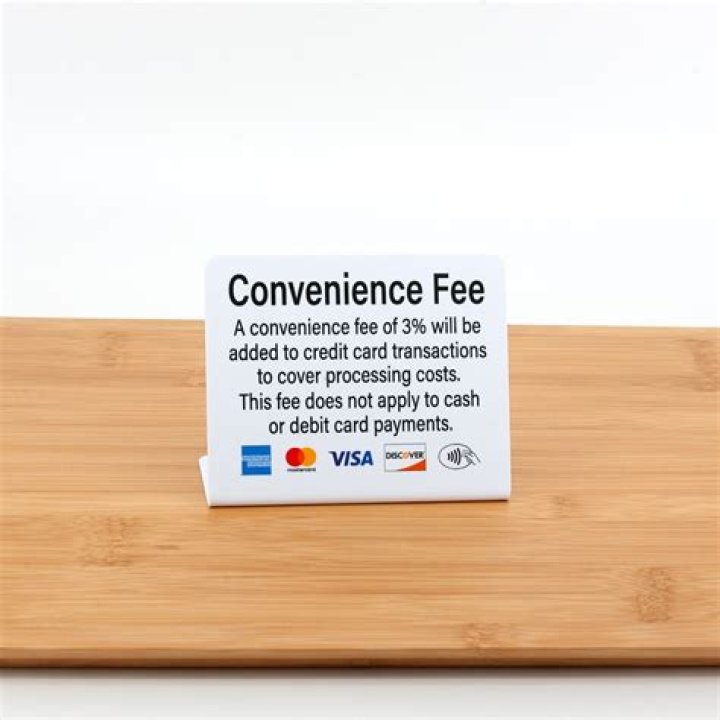 Can you add a convenience fee for credit cards?