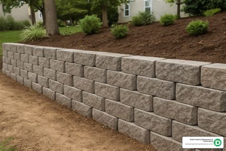 Can you build a new retaining wall in front of an old one?