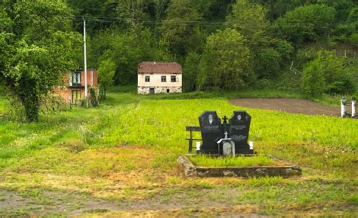 Can you bury a person on their own land?