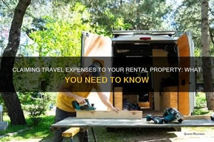 Can you claim travel on rental property?