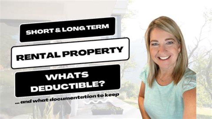 Can you deduct furniture for rental property?