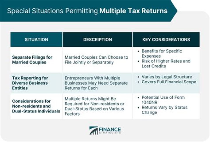 Can you do multiple tax returns?