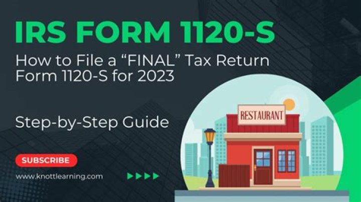 Can you file 1120S with TurboTax?