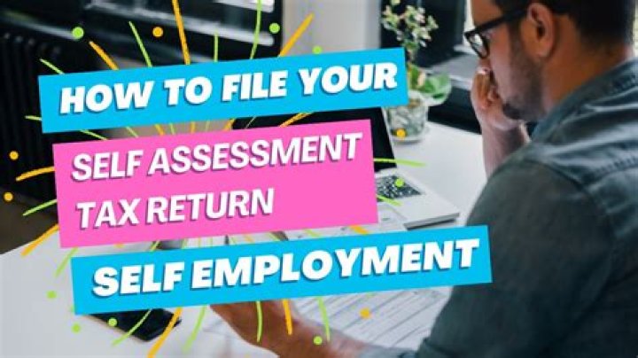 Can you file a self assessment tax return online?