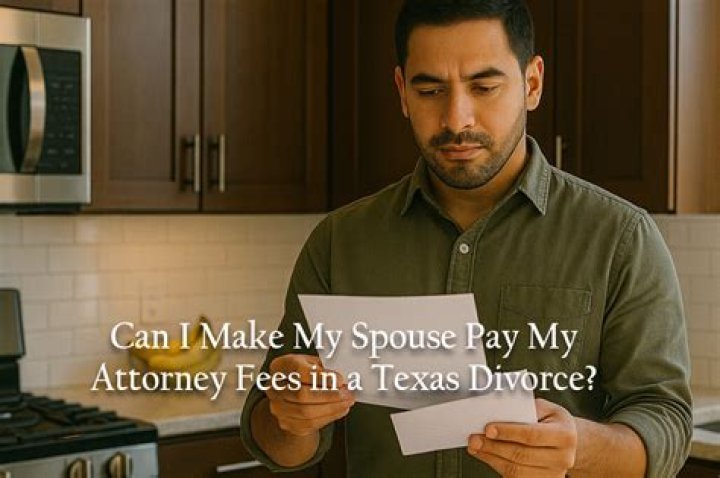 Can you make your spouse pay for the divorce?