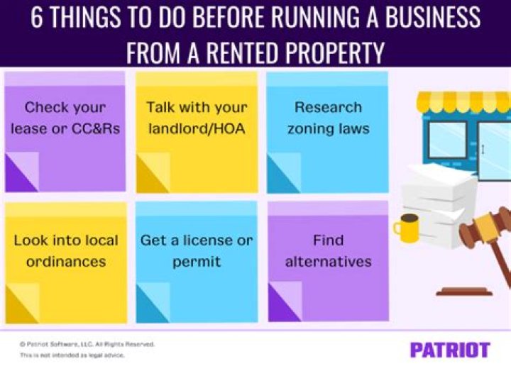 Can you run a business from a rented apartment?