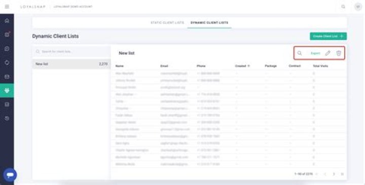 Can you sell client lists?