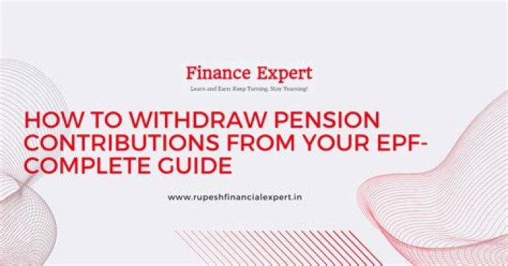 Can you withdraw pension funds early?
