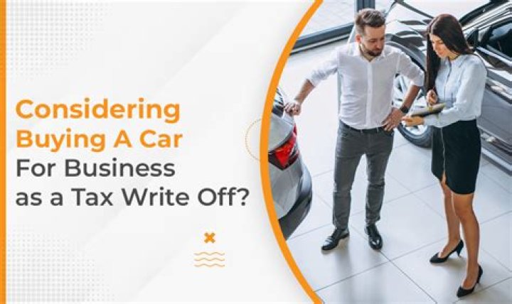 Can you write-off buying a new car if you own your own business?