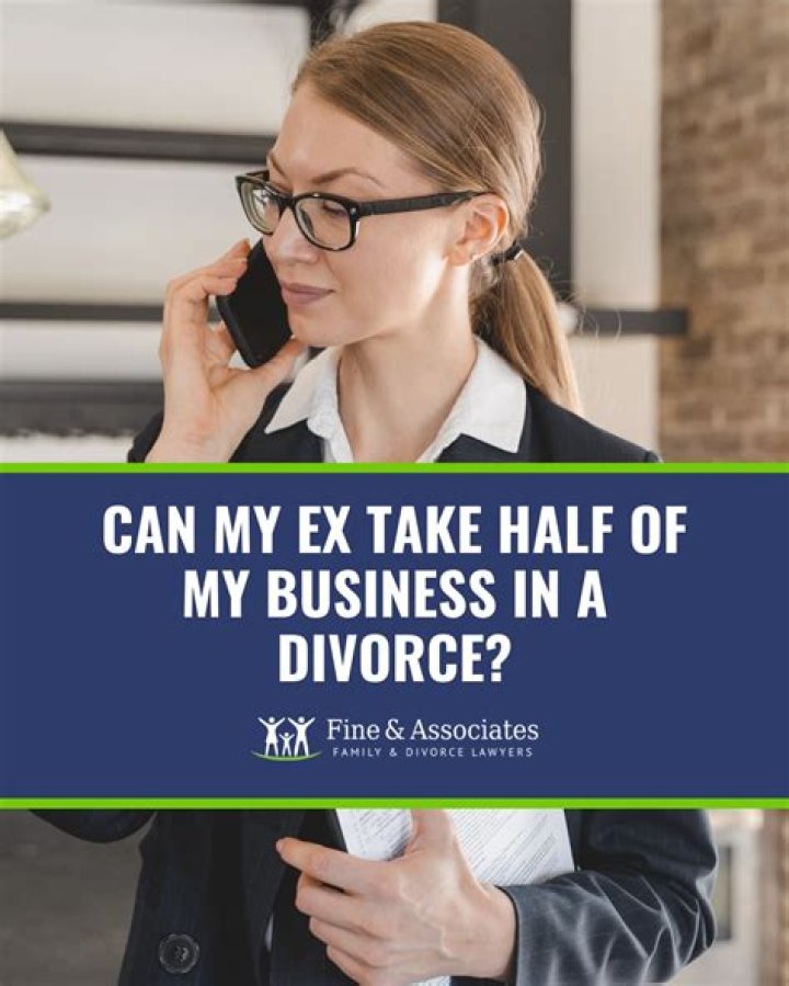 Can your spouse take your business in a divorce?